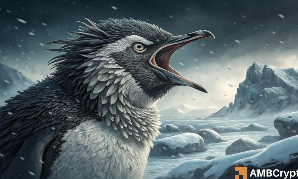 PENGU价格预测:需求高是好事,但准备好迎接20%的下跌!