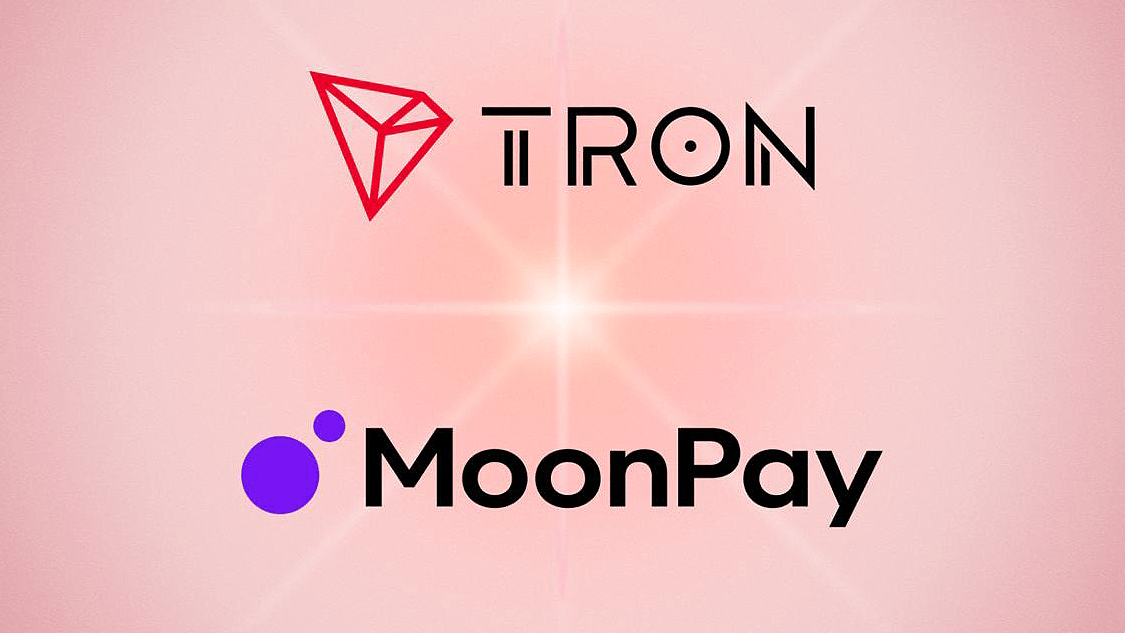 MoonPay 推出 TRON 钱包,轻松访问 TRX 和 USDT