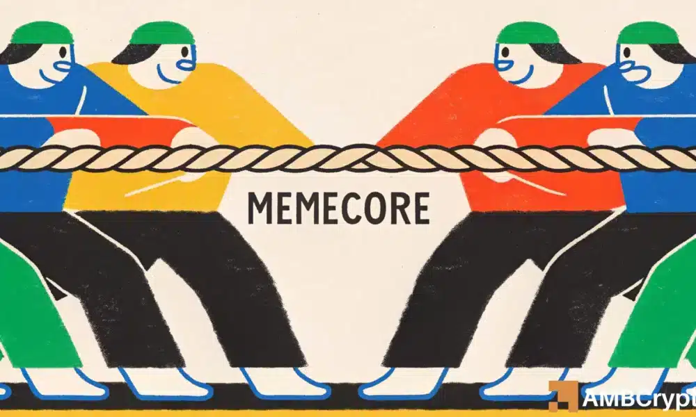 MemeCore 12% Rebound Faces Major Risks - Can Bulls Hold onto <img src=